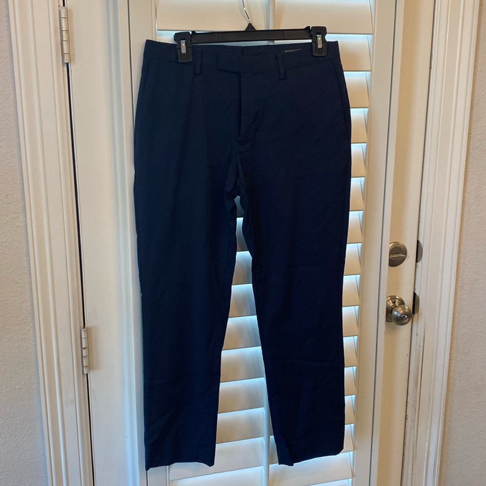 Banana Republic Mens Slim Fit Dress Pants.